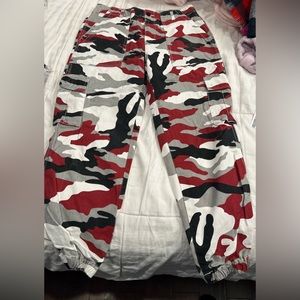 Forever21 - Red Camouflage Pants